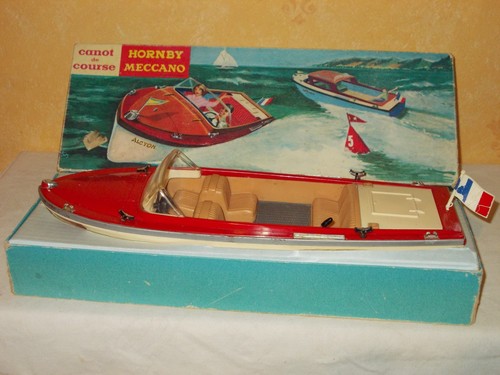 Canot course meccano - meccano, alcyon