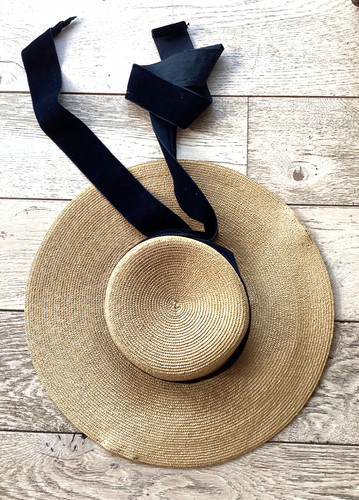 Ancien chapeau paille - chapeau,