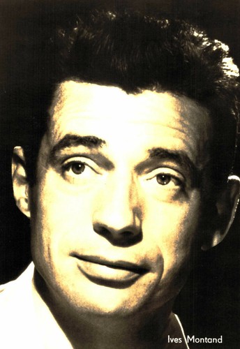 Yves montand carte - montand,
