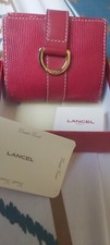 porte monnaie Lancel  rouge
