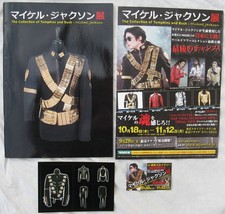 Michael Jackson Programme Tompkins Bush Flyer Promo Sticker Program JAPAN 2012