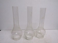 lot de 3 verres de lampe a