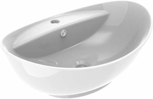 Lavabo poser ovale en - lavabo,