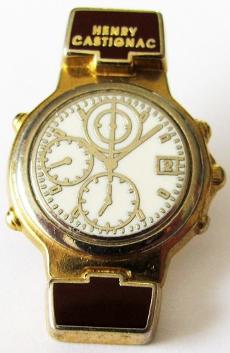 Pin montre henry castignac - pin's,