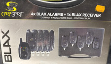 COFFRET DE 4 DETECTEURS BLAX + 1 CENTRALE CARPSPIRIT BLAX NEUF LOT N°385