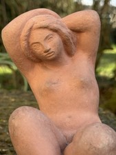 Sculpture Terre Cuite Signée