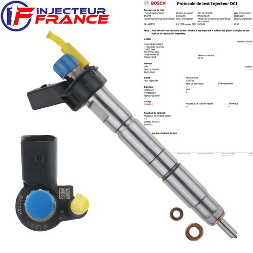 0445116001 bosch injecteur - bosch,