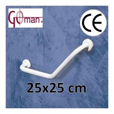 Barre de soutien Goman poignée à 45° 25x25 cm - en acier