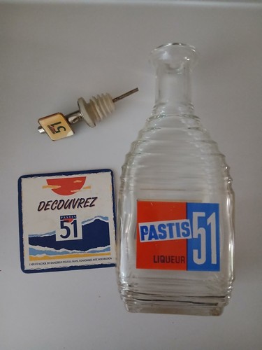 Carafe pastis vintage - pastis, 51