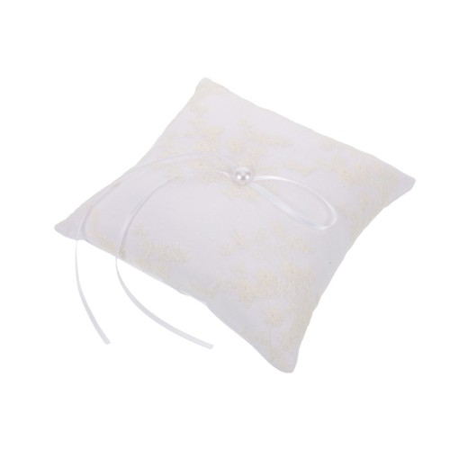 Coussin alliances en satin - coussin,