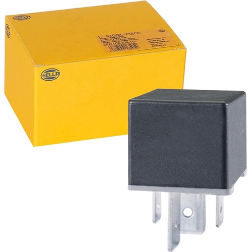 Hella relais 12v 4pôle noir - 4pôle,