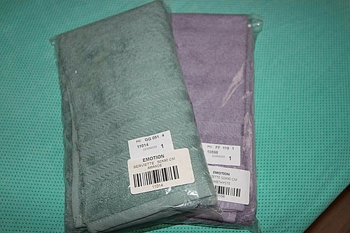 Saget lot 2 serviettes - fr,