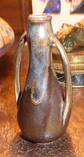 Amphore vase miniature grès