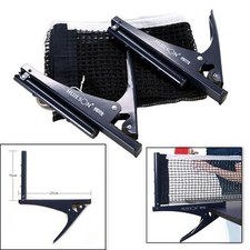 Ensemble de Poteaux de Filet de Tennis de Table Ensemble de Filet et de Poteaux