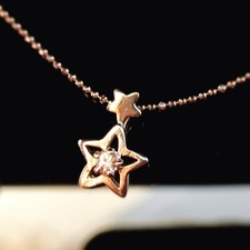 Collier Argent Rhodié