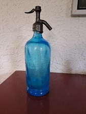 -BOUTEILLE SIPHON EAU BLEUE BISTROT