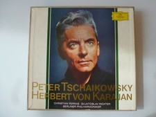 TCHAIKOWSKY TCHAIKOVSKY KARAJAN BERLIN DISQUE VINYLE 33 TOURS 7 LP BOX BOOK
