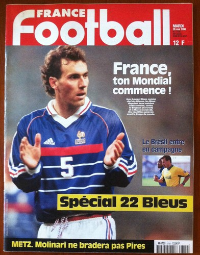 France football 1998 - france, 26/05/1998