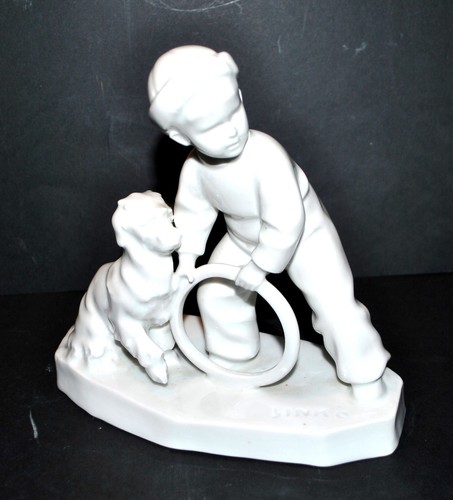 Zsolnay pecs sculpture enfant - pecs,