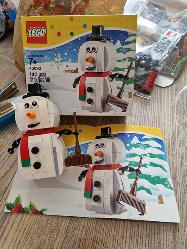 Lego 40093 snowman bonhomme - lego,