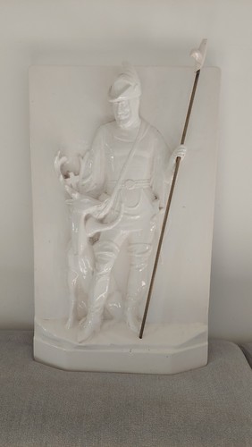 Rare grande plaque faience - grande,