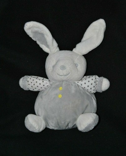 Peluche doudou lapin boule