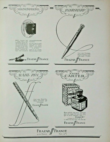 Publicité presse 1926 - publicitÉ,