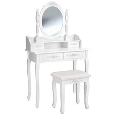 Coiffeuse avec miroir et
