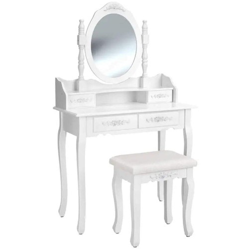 Coiffeuse avec miroir - , et