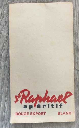 Carnet publicitaire otard - carnet,