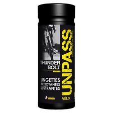 UNPASS Boîte 35 lingettes de nettoyage / lustrage vélo THUNDERBOLT