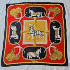 Foulard HERMES Grand Apparat - SILK SCARF HERMÈS - Jacques Eudel