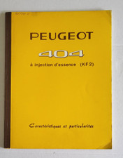 PEUGEOT  404 à injection