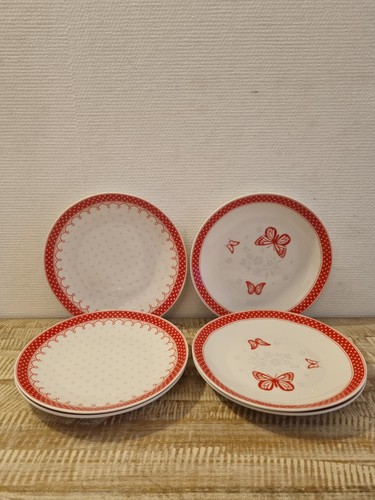 Superbes assiettes dessert - 6,