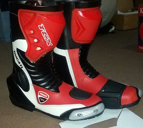 Ducati bottes moto - bottes, cuir
