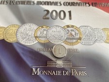 MONNAIE 1 Centime 2001 UNC -