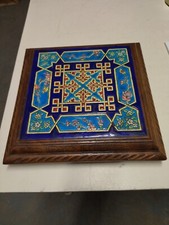 Emaux de Longwy dessous de plat ancien