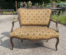 Banquette 4 pieds à 2 places