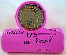 MONACO 2 EURO 2014 PRINCE ALBERT II ISSU DU ROULEAU NEUF