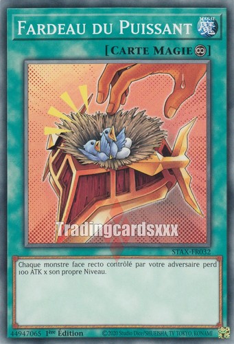 Fardeau du puissant - yu-gi-oh!,