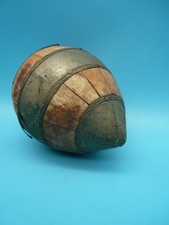 Ancienne boule en bois, métal  et os / Inde (12)