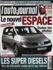 Le nouvel Renault Espace - L'auto journal - n° 541 - 2000 - revue magazine