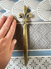 OUVRE-LETTRES en BRONZE  orné