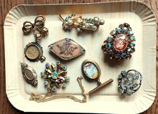 Lot bijoux Anciens Plaqués Or