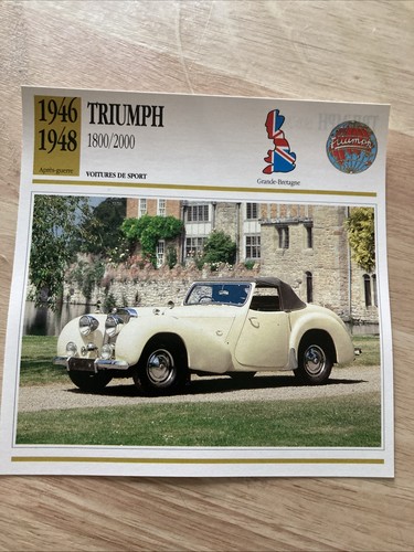 Triumph 1800 2000 1946 - , 1948