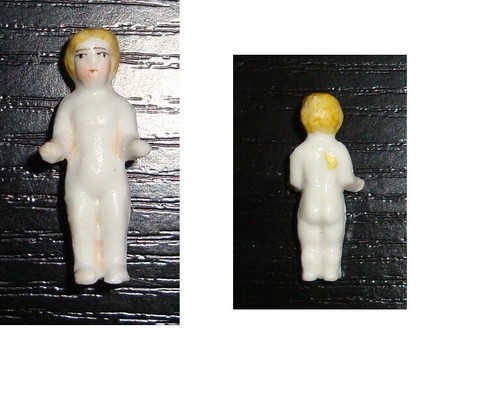 Fève ancienne bébé - bébé, cheveux