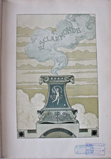 PARTITION ESCLARMONDE de MASSENET Illust. E. GRASSET Ed. HARTMANN 1889