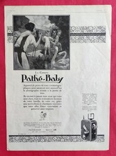 Publicité de Presse: Photographie Caméra PATHE-BABY et RASPAIL GUYOT WARING 1924