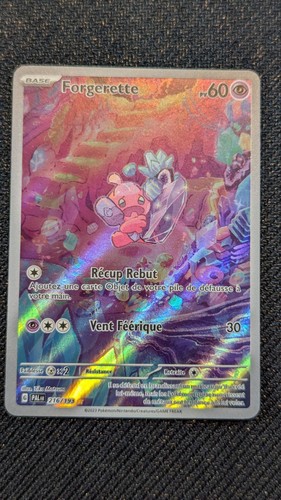 Carte pokémon forgerette - pokémon,