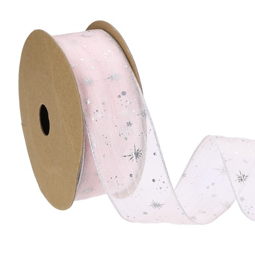 Ruban étoilé organza avec - organza,